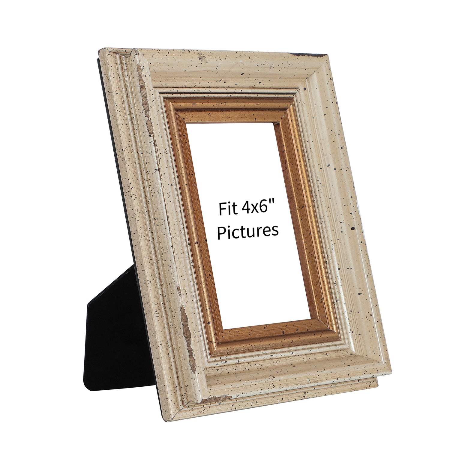 BeneFrame Handmade Vintage Wood Picture Frame - 4x6  , 5x7  -SEA26 –