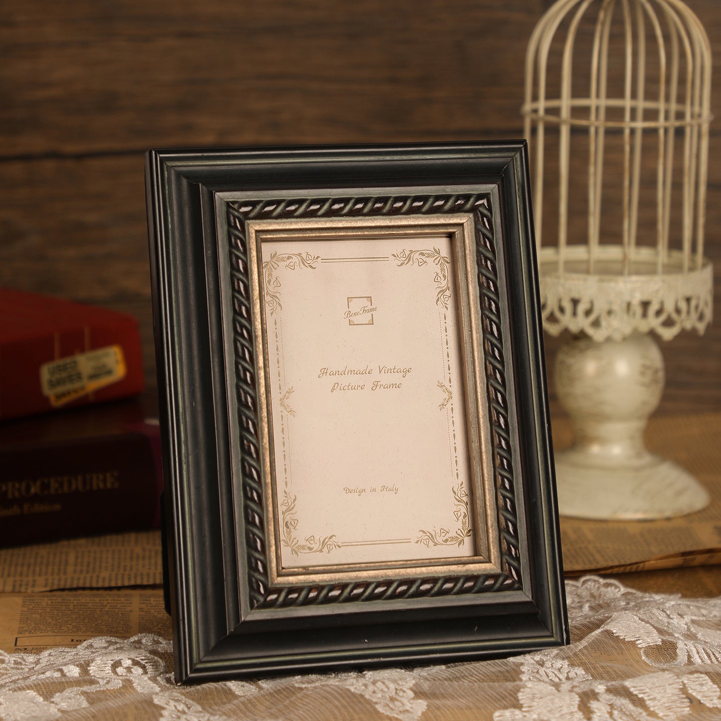 4x6 or 5x7 beautiful gold and brown italian wood frame – Blessedmommahome